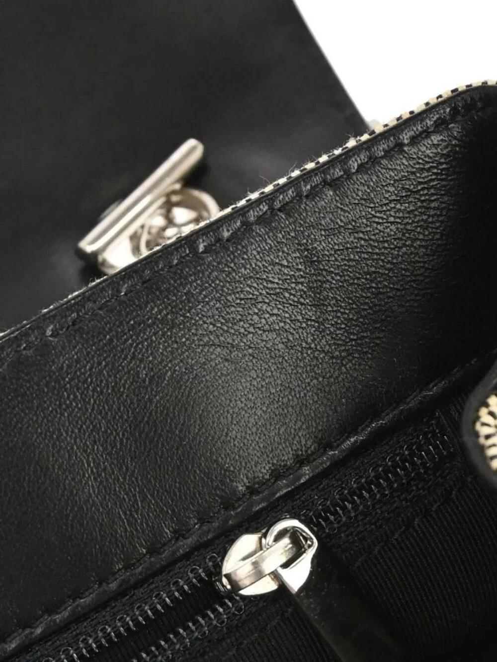 Chanel Black Yellow Canvas Camellia No.5 CC Handbag 168396